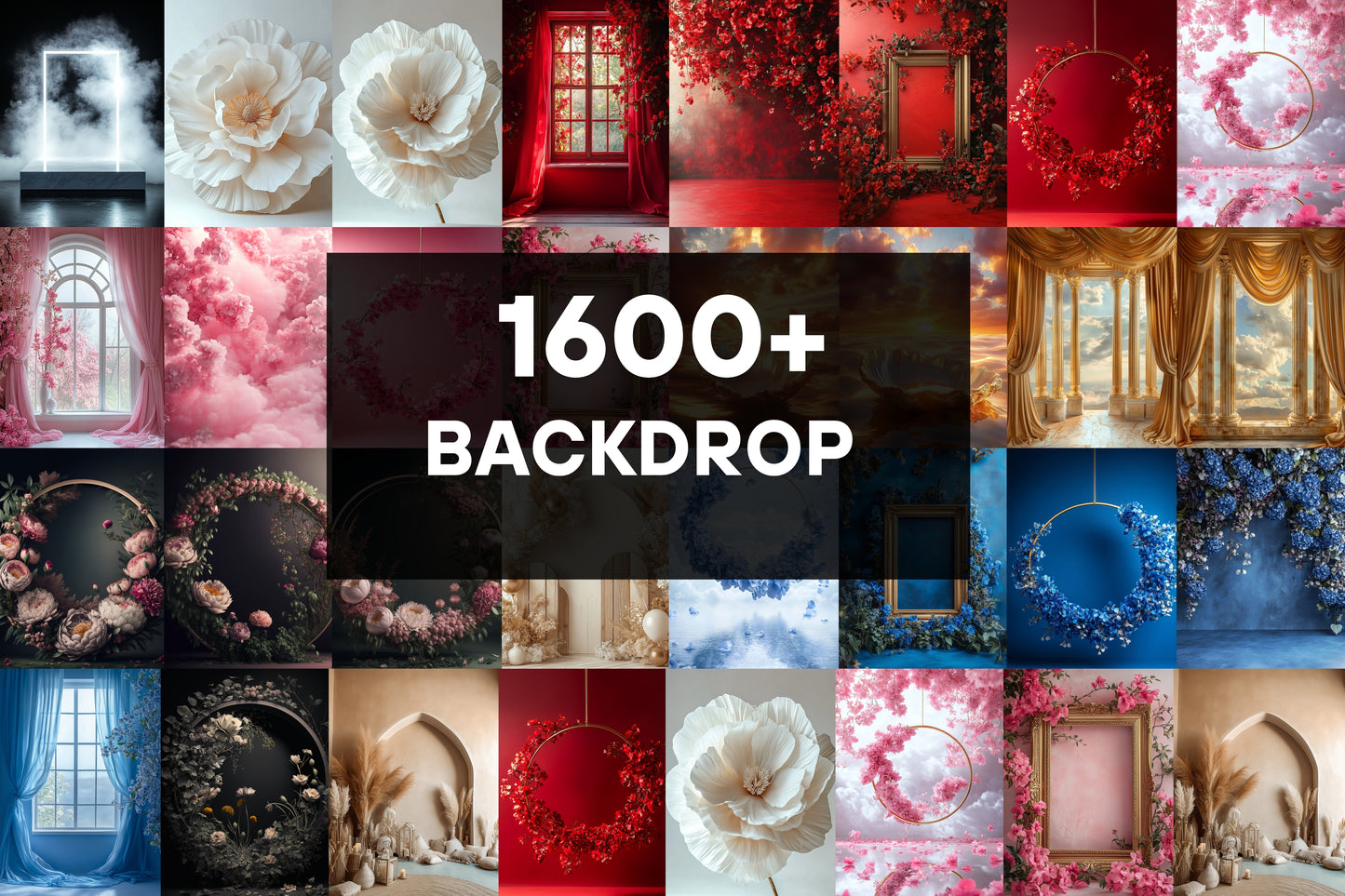 4000+ Maternity Digital Backdrops & Photo Overlays Bundle for Photoshop, Studio Photography Composite Pack, High Quality JPG Textures